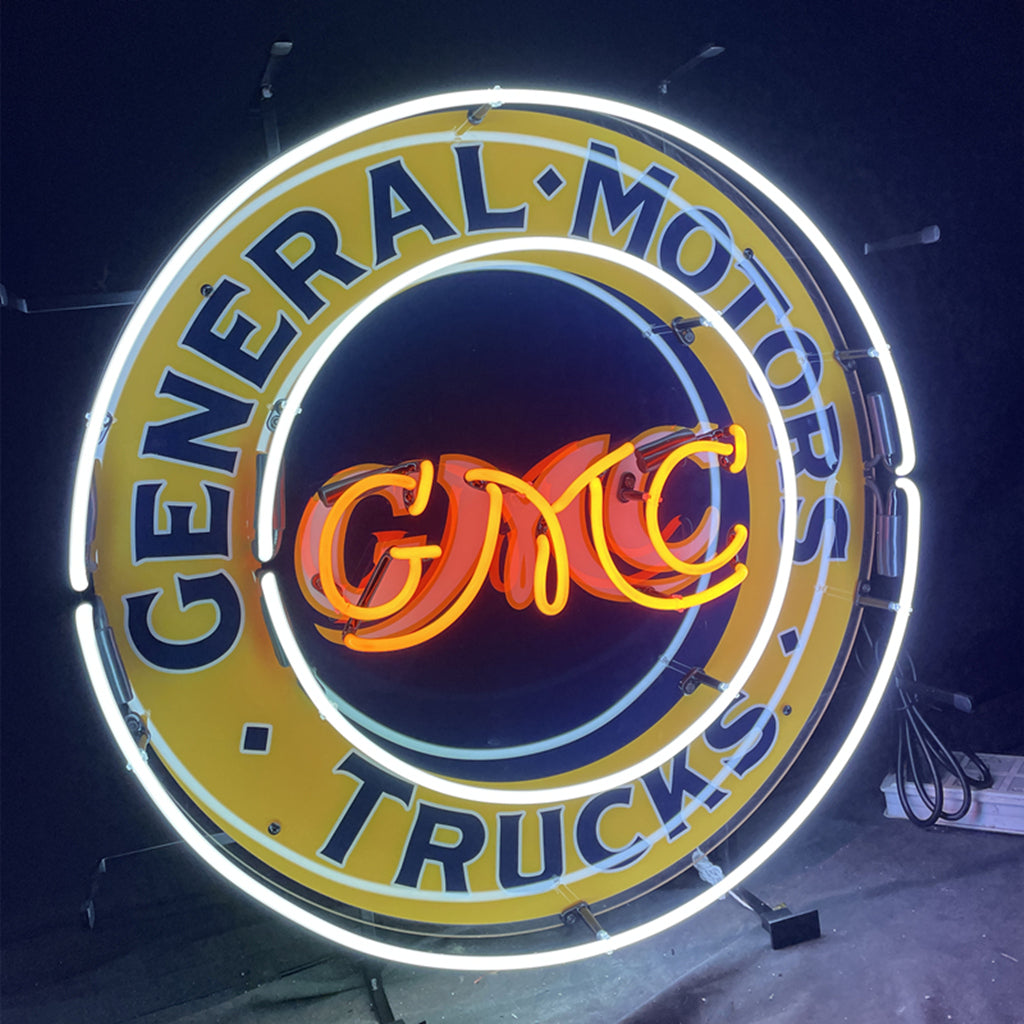 General Motors Trucks GMC Neon Sign Light