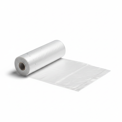 Clear Produce Bags - Roll of 100 Bags - 14" x 17"