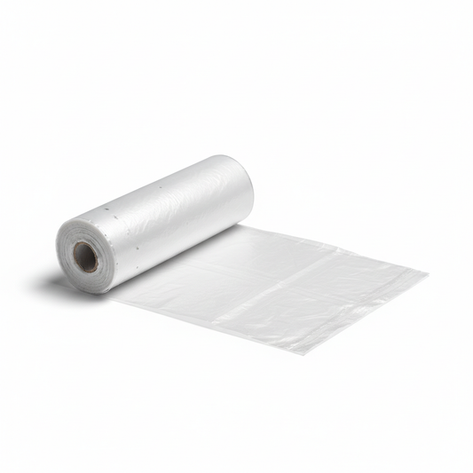 Clear Produce Bags - Roll of 100 Bags - 14" x 17"