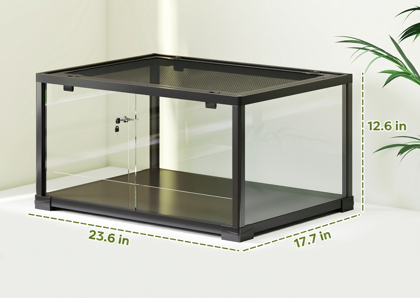 86.3L (22.8 Gallon) Glass Vivarium