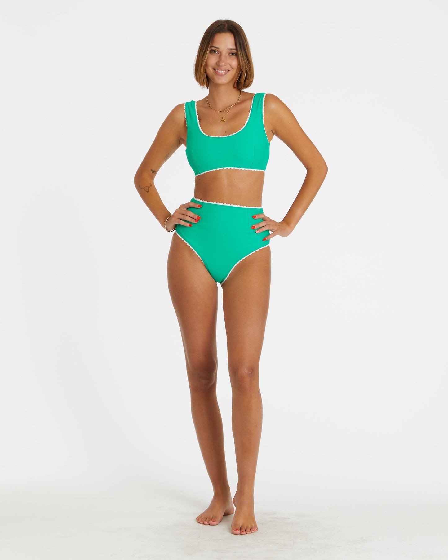 Gingham Bikini (Green)
