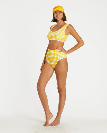 Gingham Bikini (Yellow)