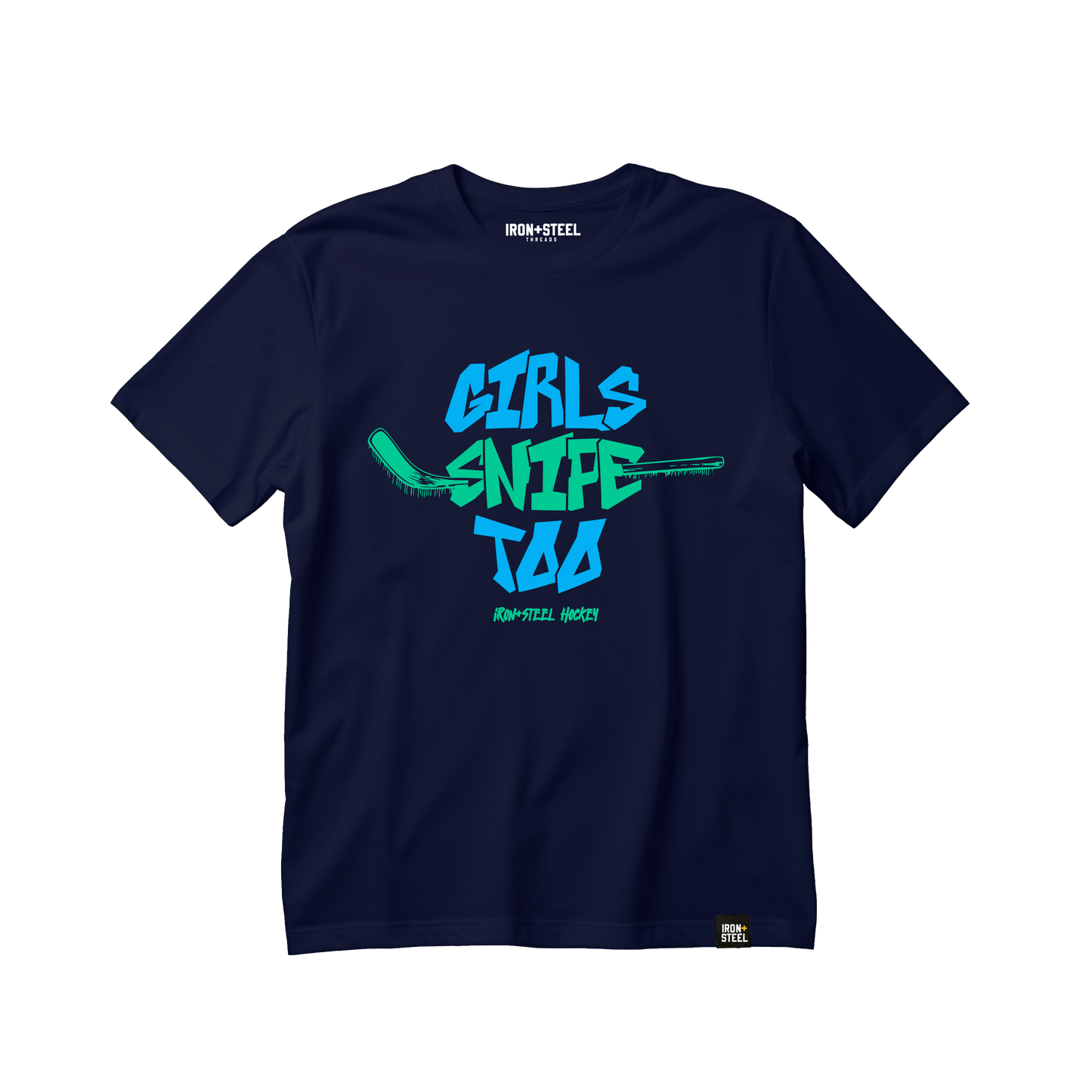Girls Snipe Too Hockey Tee