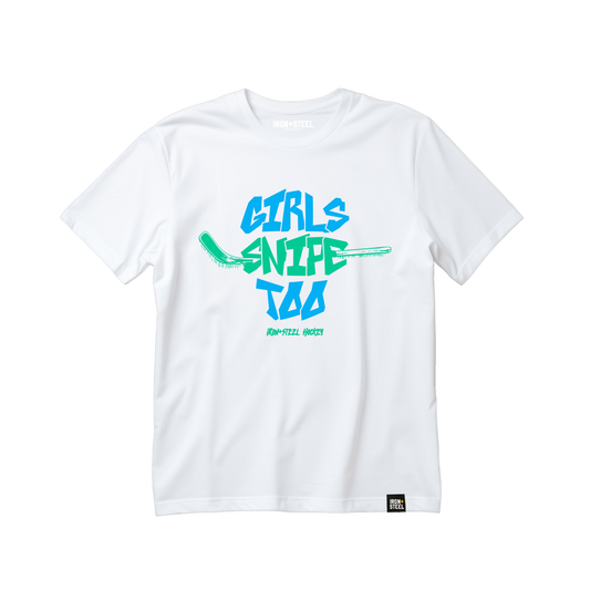 Girls Snipe Too Hockey Tee