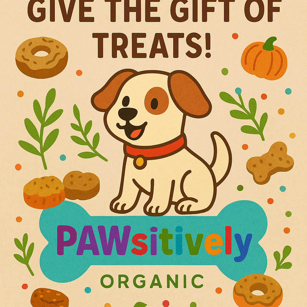 Give the Gift of Treats! - 🐾 PAWsitively Organic Dog Bakery Gift Cards