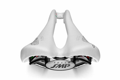 Selle SMP Glider Saddle with Steel Rails (White)