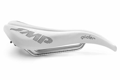 Selle SMP Glider Saddle with Steel Rails (White)