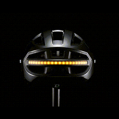 Steering Remote Smart Riding Helmet with Bike Headlight and Tail Light GlowGuard - Triathlete Store