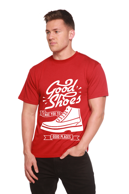 Good Shoes Men's Bamboo Viscose/Organic Cotton Short Sleeve Graphic T-Shirt