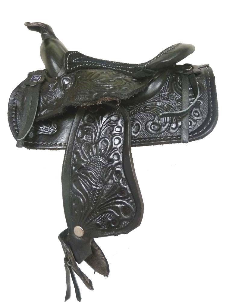 AJ Tack 5" Seat Decorative Western Saddle