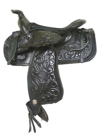 AJ Tack 5" Seat Decorative Western Saddle