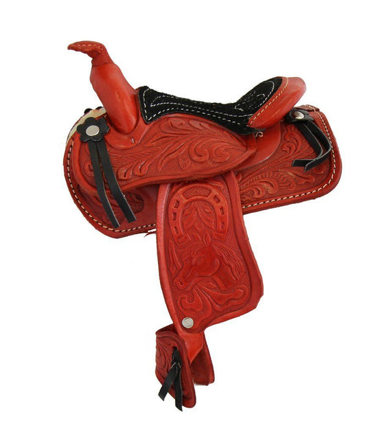 AJ Tack 5" Seat Decorative Western Saddle