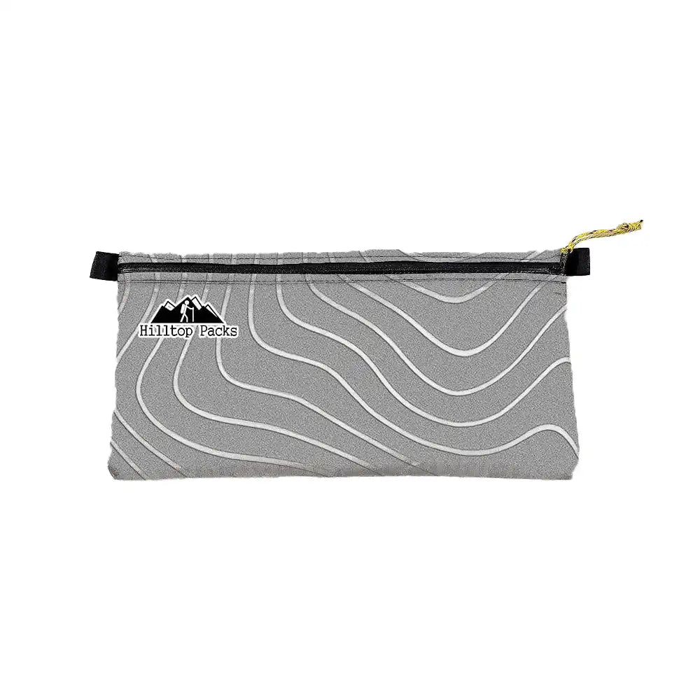 Zipper Pouches TOPO Patterns Ultralight D50T fabric