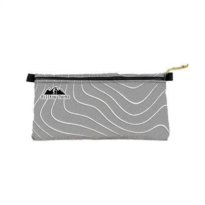 Zipper Pouches TOPO Patterns Ultralight D50T fabric