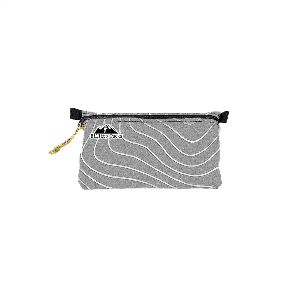 Zipper Pouches TOPO Patterns Ultralight D50T fabric