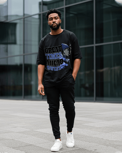 G West Great Times Ahead Oversized Men's T-Shirt