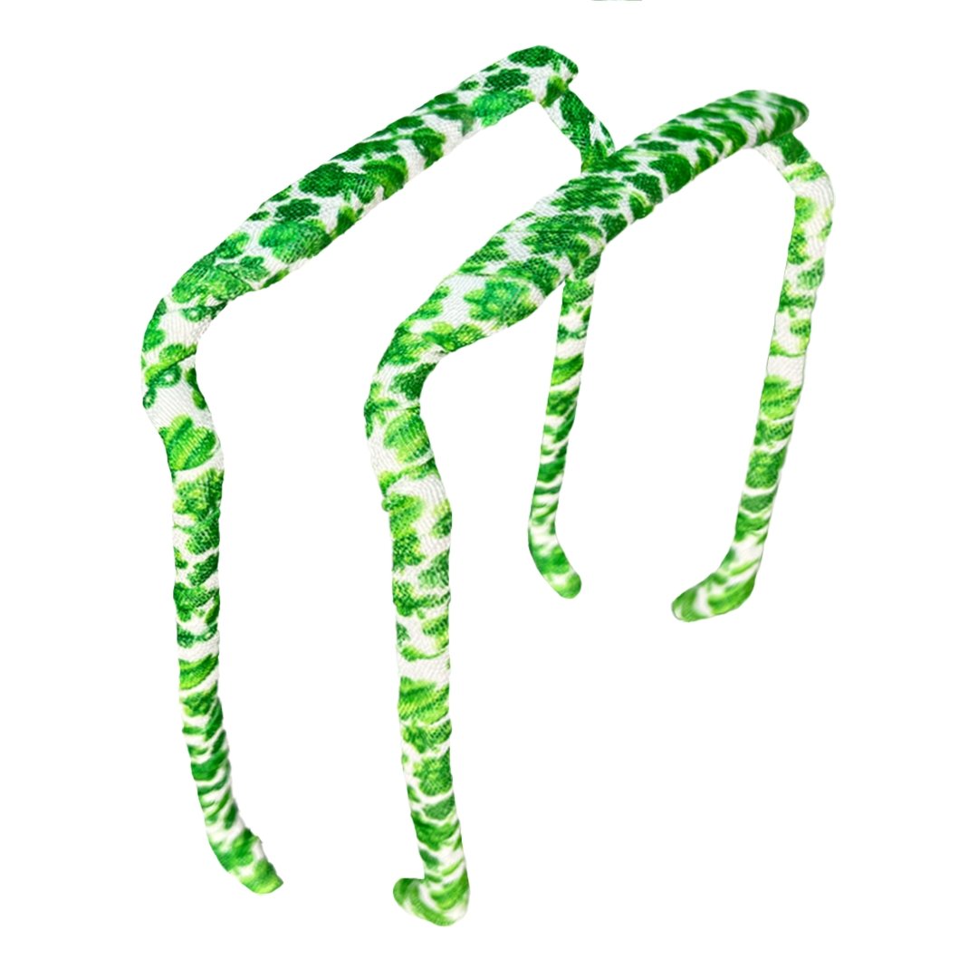Green Clovers Headband