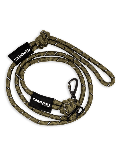 Army Green Running Hands-Free Dog Leash