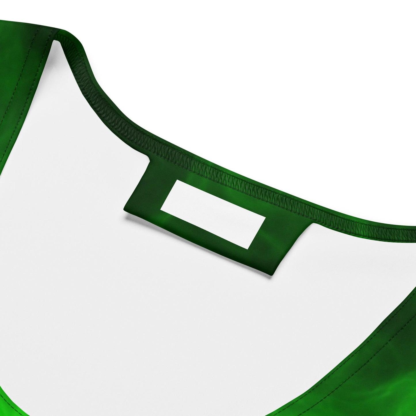 Green smoke pot leaves Crop Top