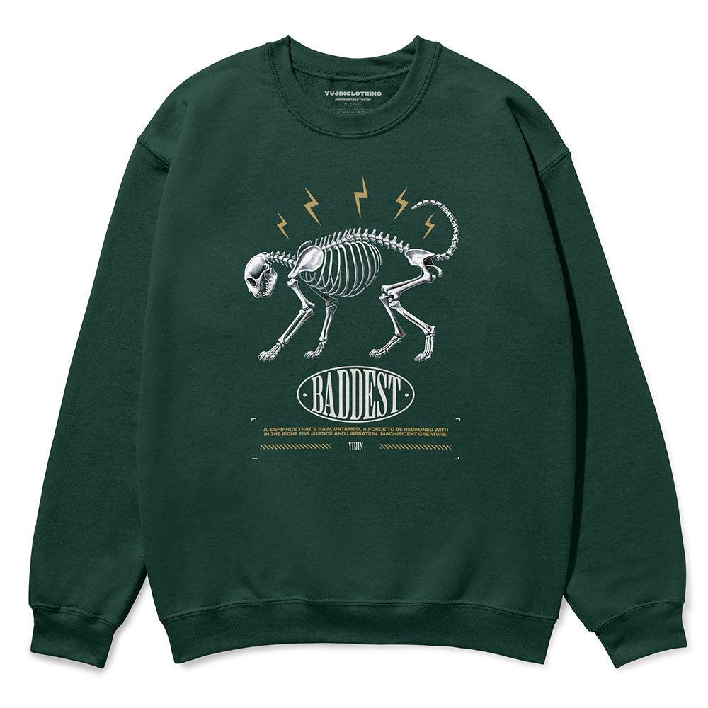 Baddest Cat Sweatshirt