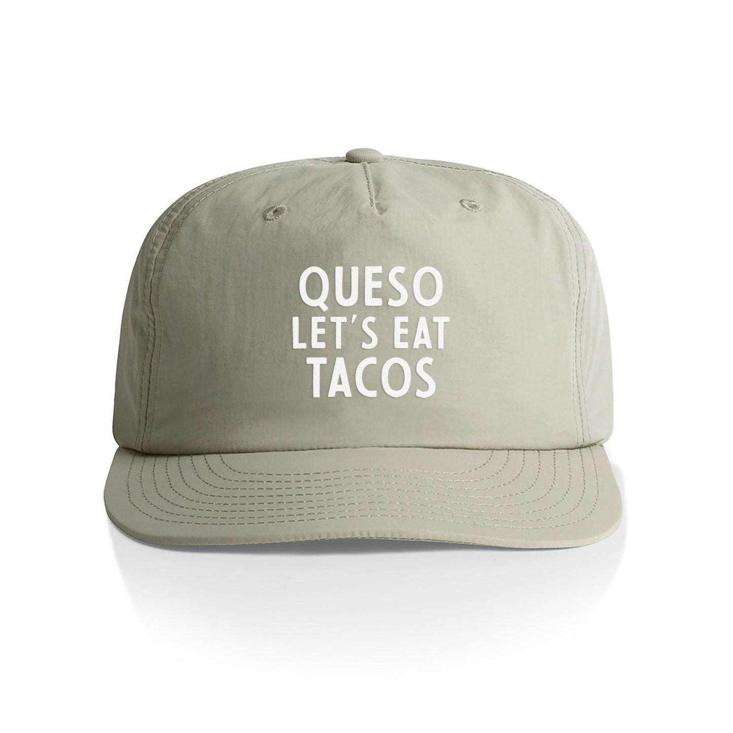 Queso Let's Eat Tacos Nylon Snapback