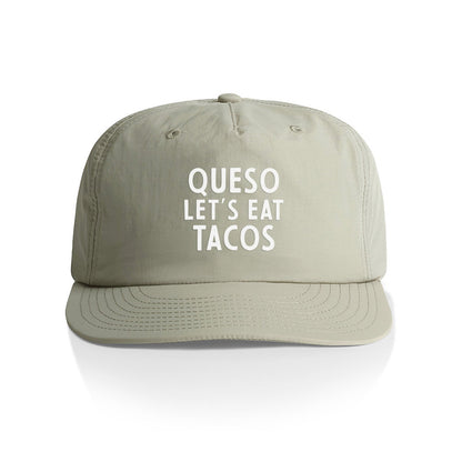Queso Let's Eat Tacos Nylon Snapback