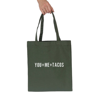 You + Me + Tacos Tote Bag