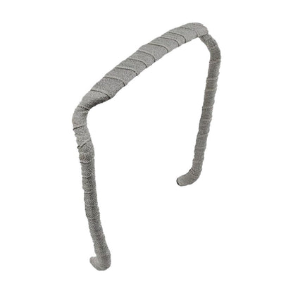 Gray Wrapped Headband