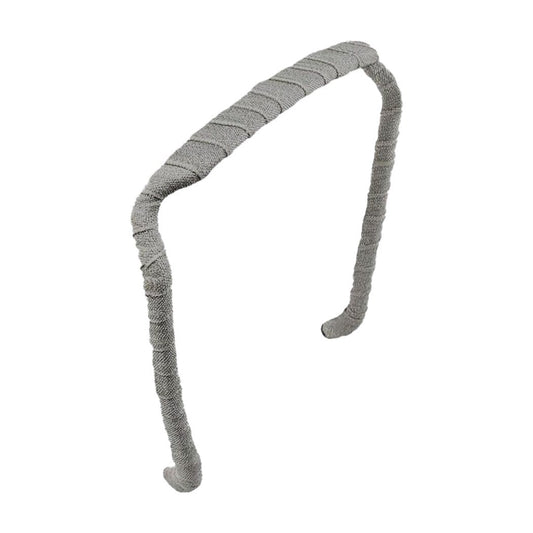 Gray Wrapped Headband