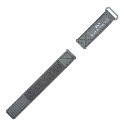 Grey Velcro® Watch Band 20mm