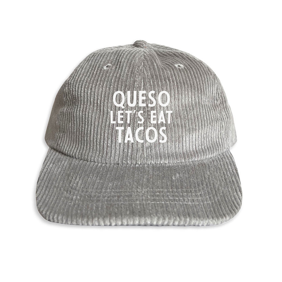 Queso Let's Eat Tacos Corduroy Cap