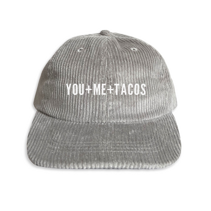 You + Me + Tacos Corduroy Cap