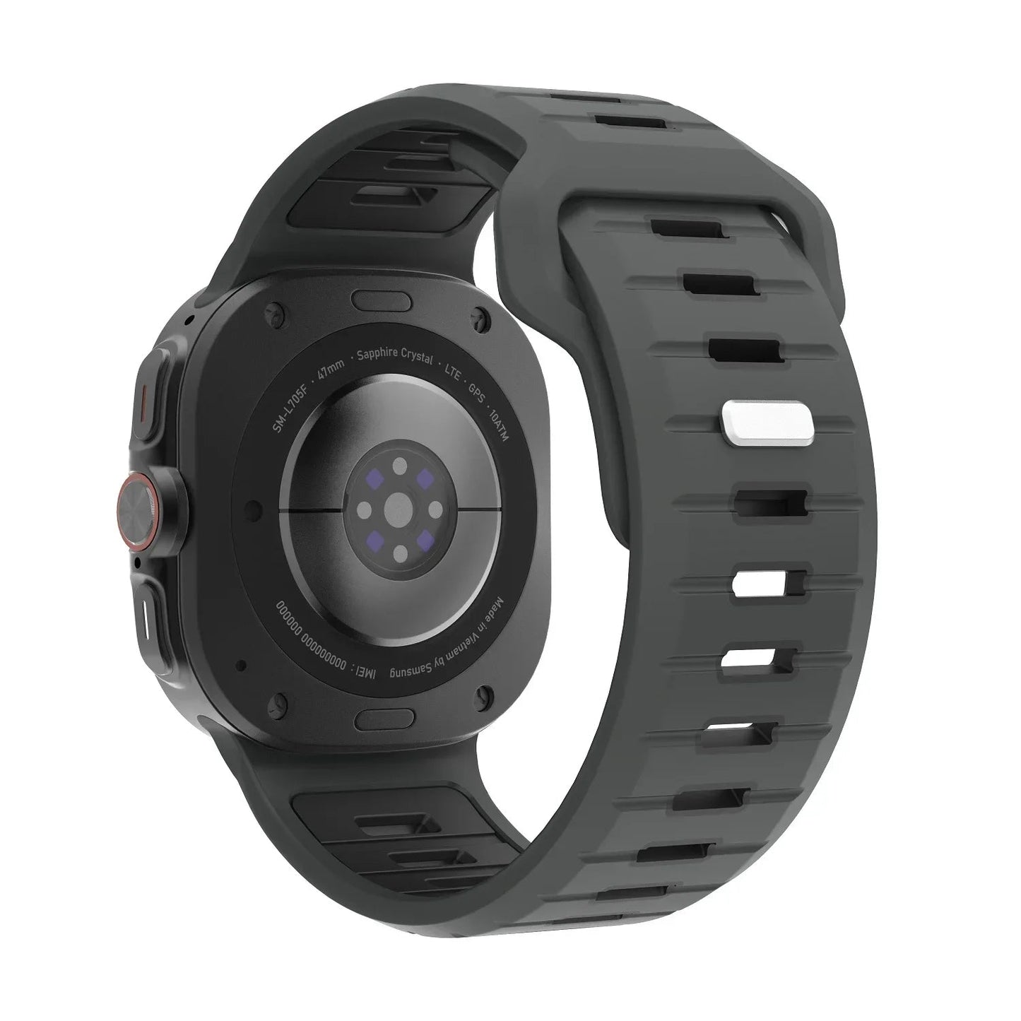 Silicone Samsung Galaxy Ultra Watch Band 47MM