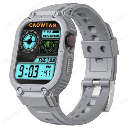 Sport Clear Apple Watch Band+Case