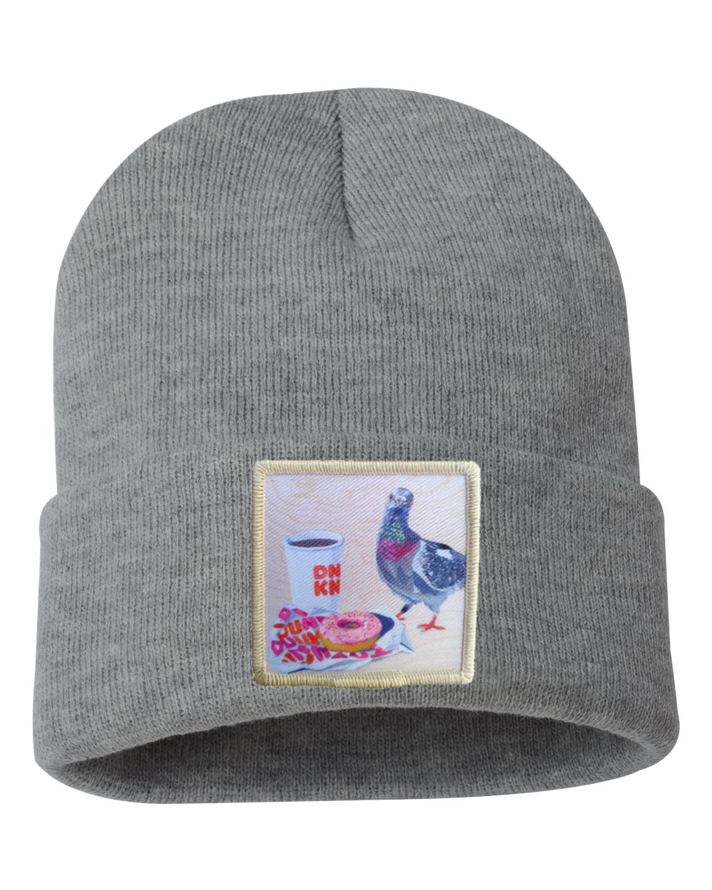 Pigeons Run on Donuts Beanie
