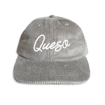 Queso cursive Corduroy Cap