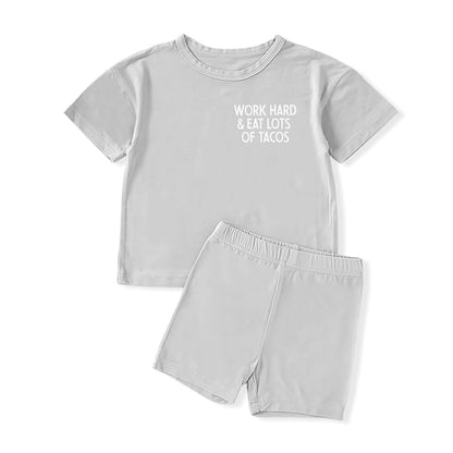 Work Hard & Eat Tacos Play Set