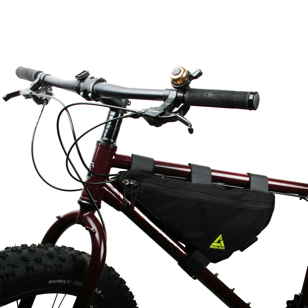 Green Guru - Upshift Frame Bag - Large - Triathlete Store