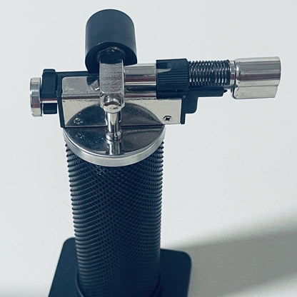 GXO-2077 Dual Flame Butane Torch Lighter with Cigar Cutter