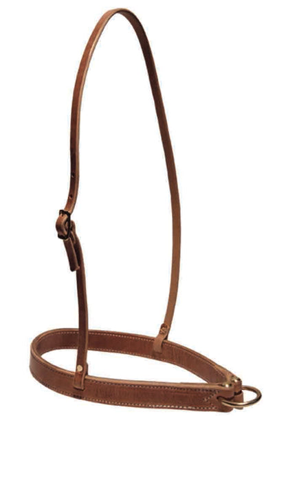 AJ Tack Harness Leather Noseband