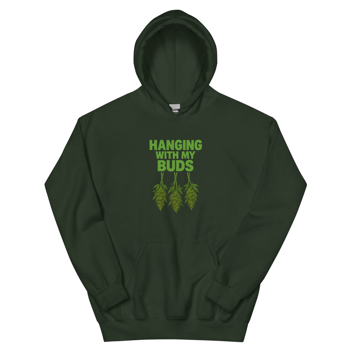 Hanging With My Buds Unisex Hoodie