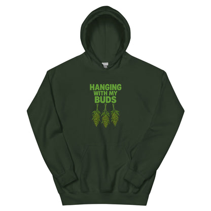 Hanging With My Buds Unisex Hoodie