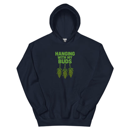 Hanging With My Buds Unisex Hoodie