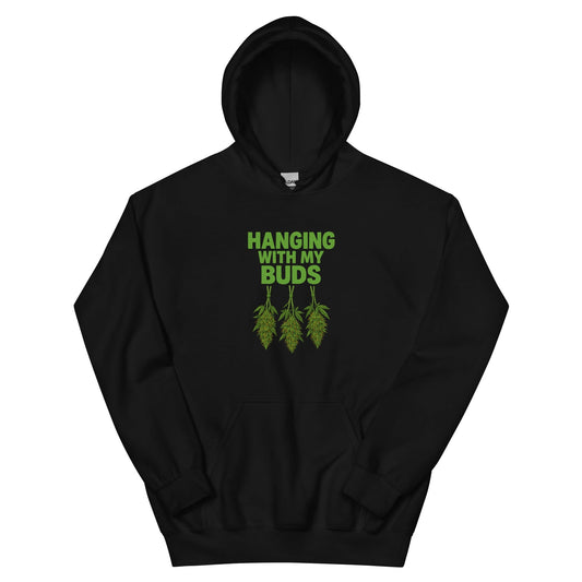 Hanging With My Buds Unisex Hoodie