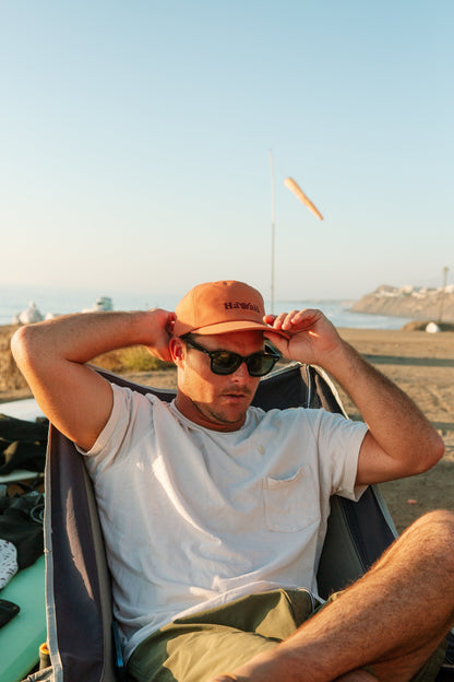 Hawaii Poly Cap - Tangerine