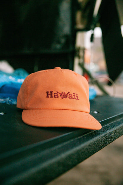 Hawaii Poly Cap - Tangerine