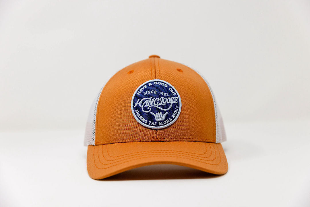 Rio Cap - Tangerine / Off White