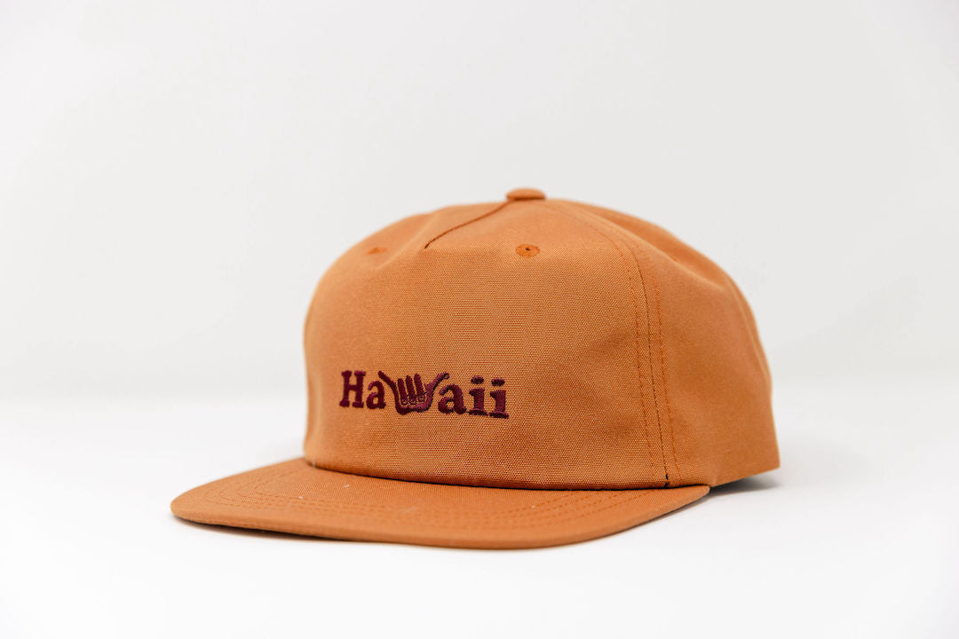 Hawaii Poly Cap - Tangerine