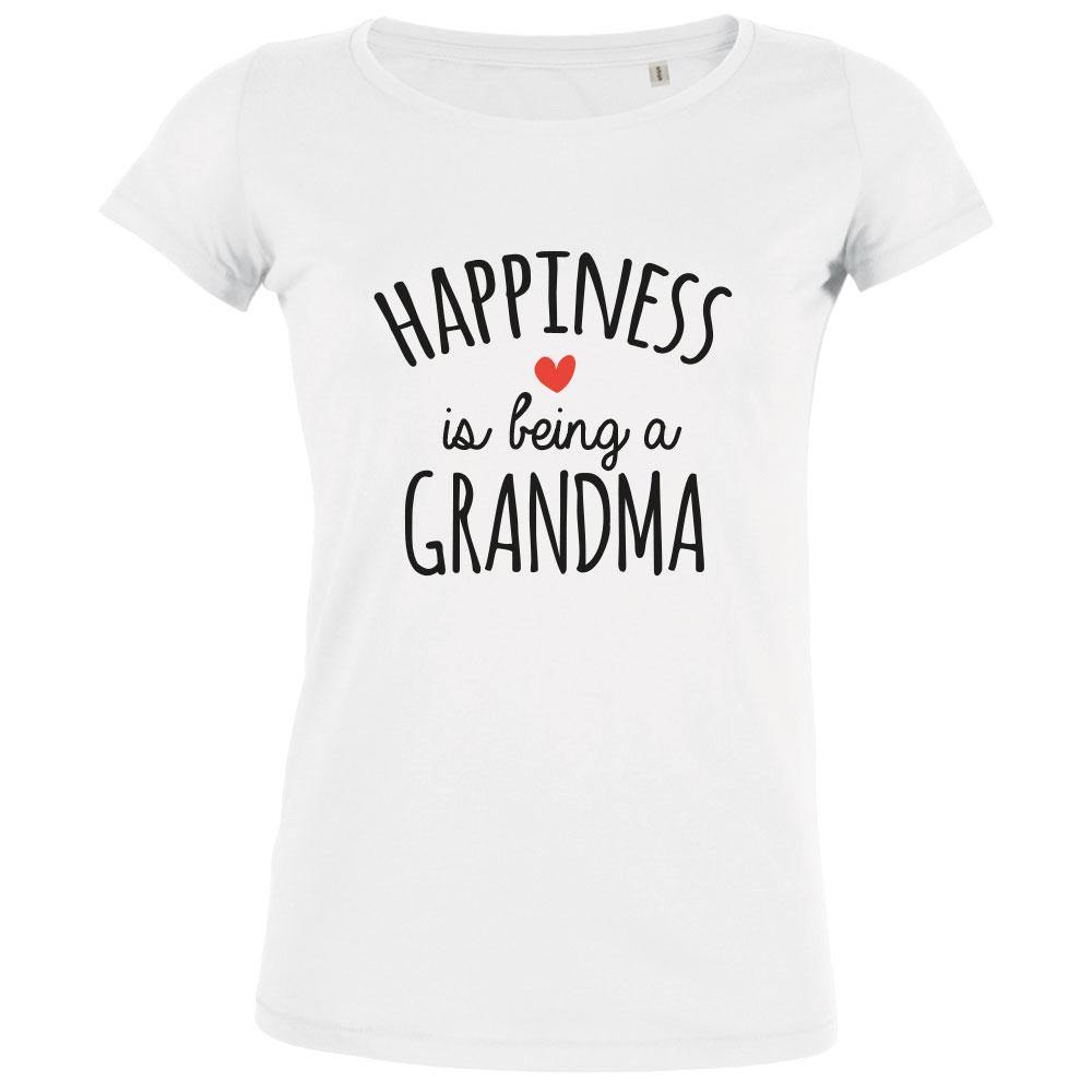 Happiness Is Being A Grandma Women's Organic Tee