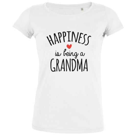 Happiness Is Being A Grandma Women's Organic Tee